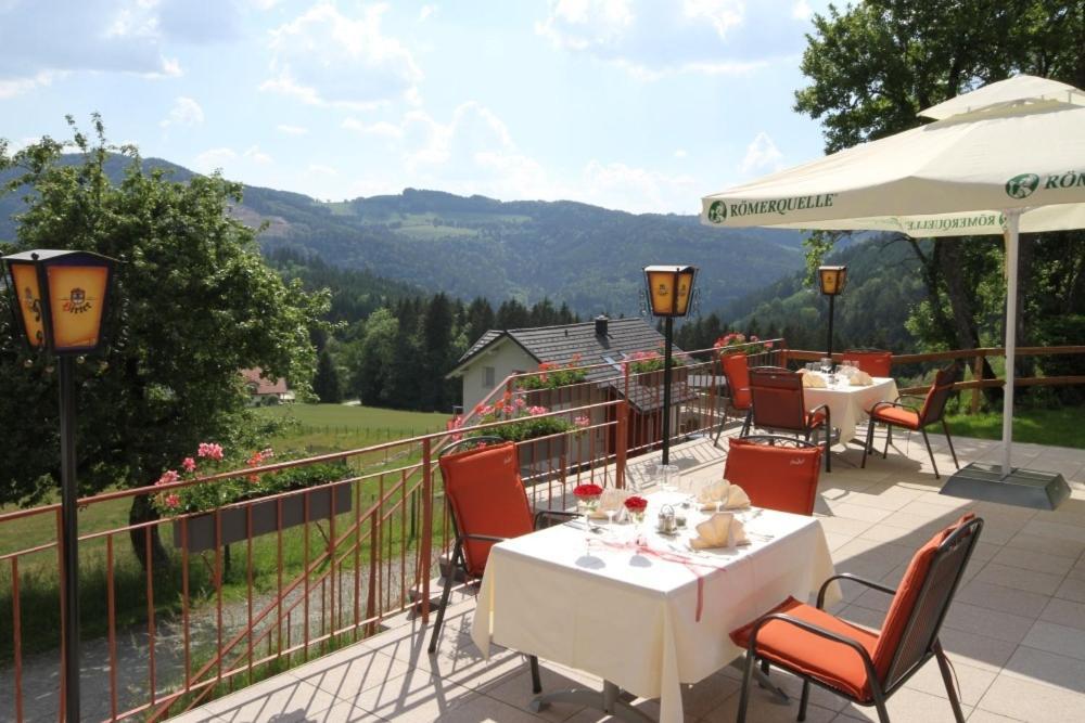 Panoramadorf Saualpe Hotel Eberstein Eksteriør billede